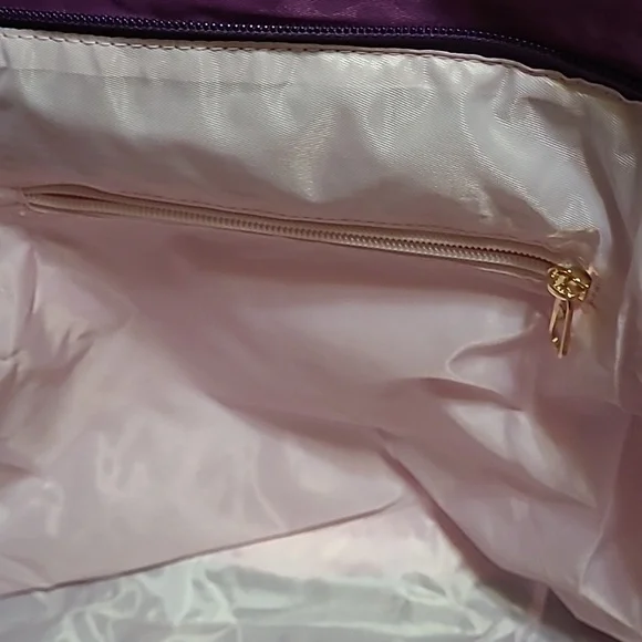 BNWT Purple Leopard Tote - Picture 6 of 8